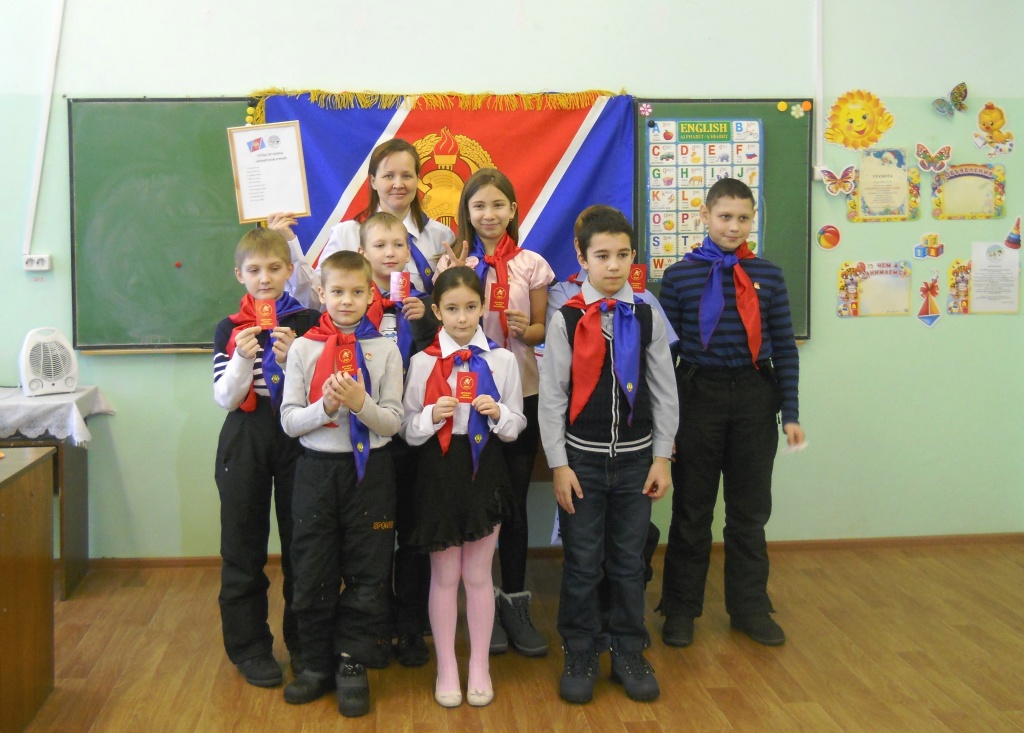 Пополнение в рядах юных пожарных Новодвинска