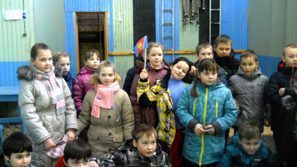 Ребята в гостях у пожарных