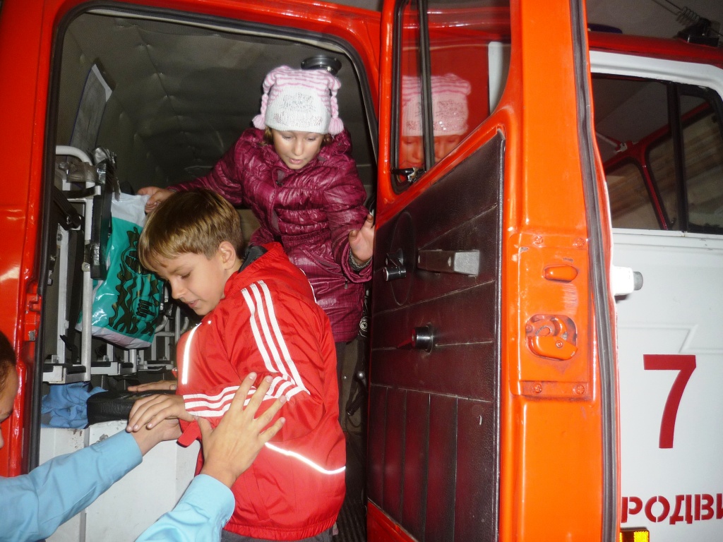 Экскурсия в пожарную часть