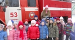 Ребята в гостях у пожарных Ребята в гостях у пожарных